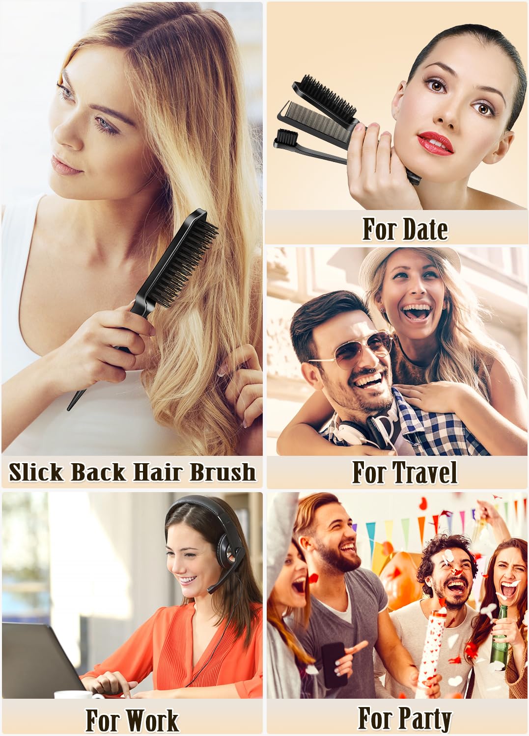 Samnyte wax stick beside lipstick showing compact size for travel-ready styling benefit