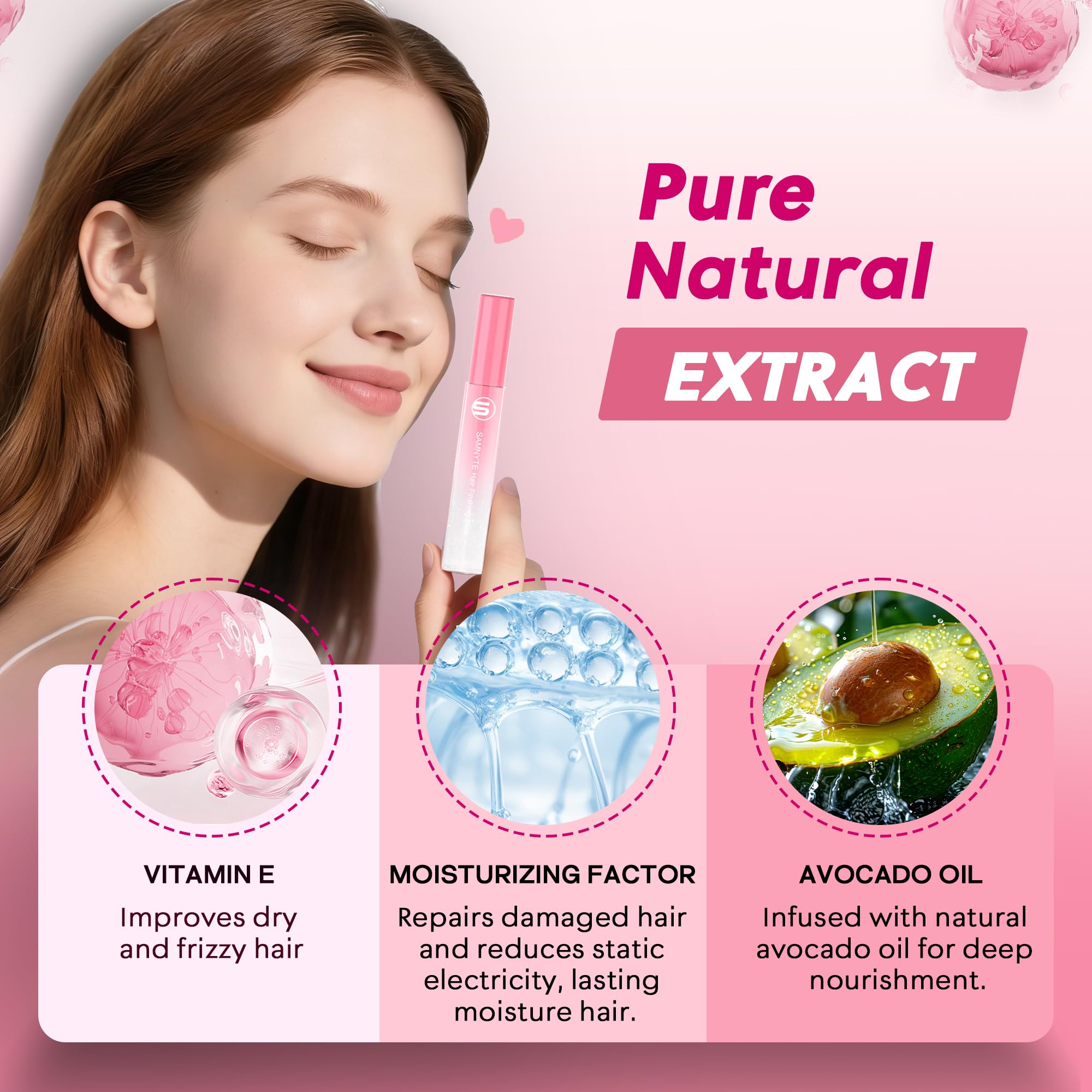 Samnyte stick inside a purse in lifestyle scene showing convenient daily use