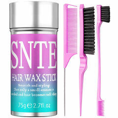 Samnyte wax stick twist-up showing easy dispensing and quick styling benefit