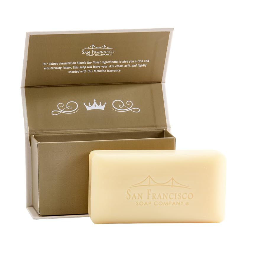 San Francisco Soap Company close-up lather texture demonstrating creamy foam for gentle cleansing