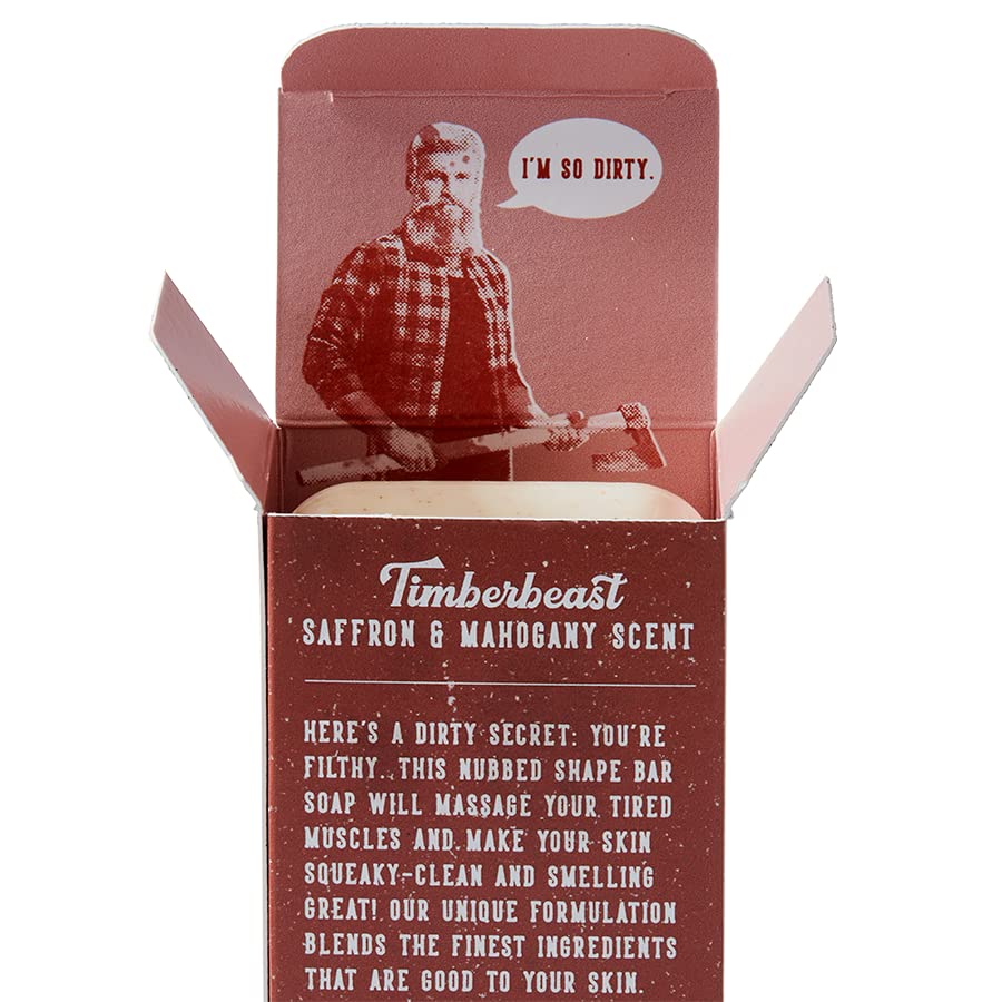 San Francisco Soap Company close-up of nubbed shape for secure grip and massage benefit