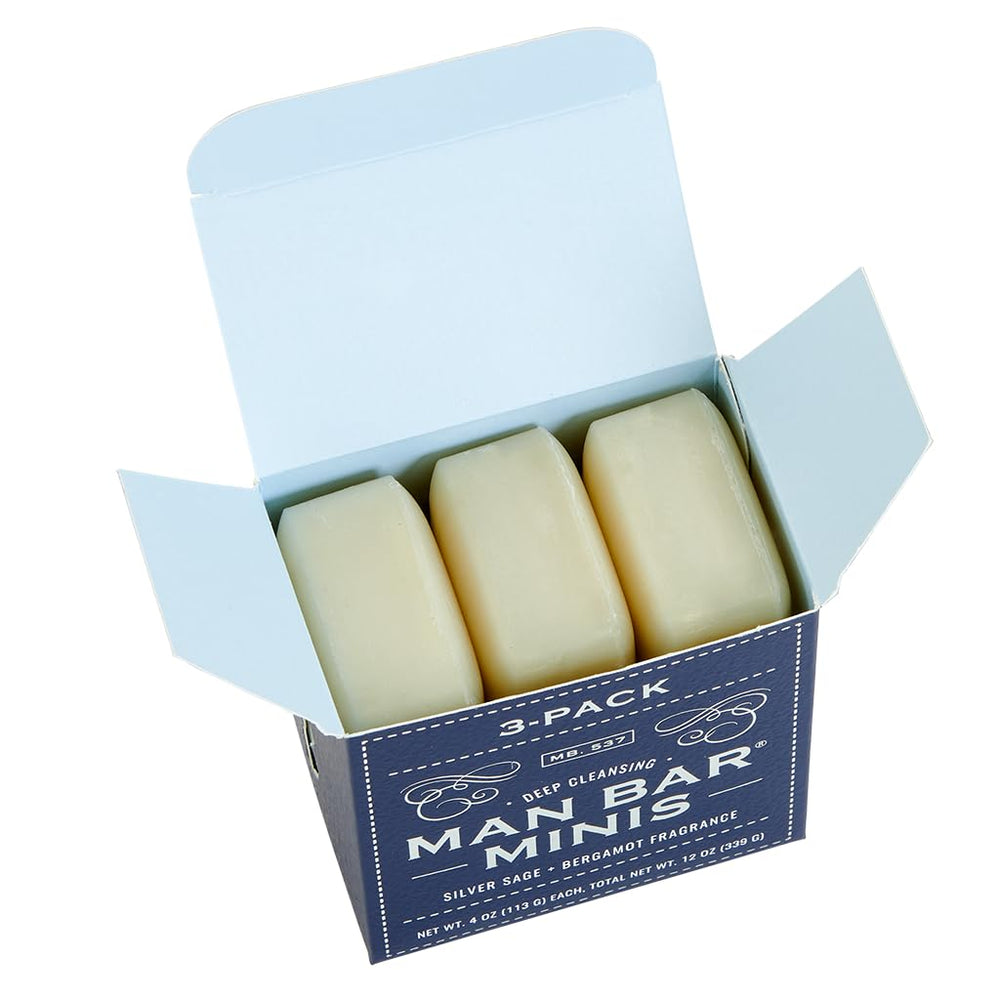 San Francisco Soap Company Man Bar in shower lathering on chest for efficient cleansing