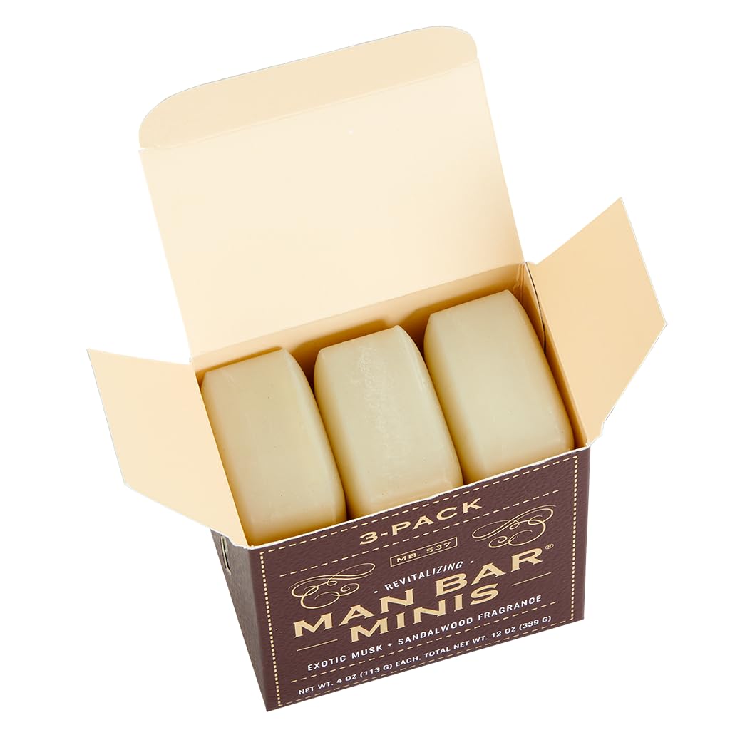 San Francisco Soap Company Man Bar in use under shower demonstrating cleanses hair and body