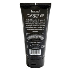 San Francisco Soap Company Man Bar close-up of lotion texture on hand demonstrating fast-absorbing hydration benefit