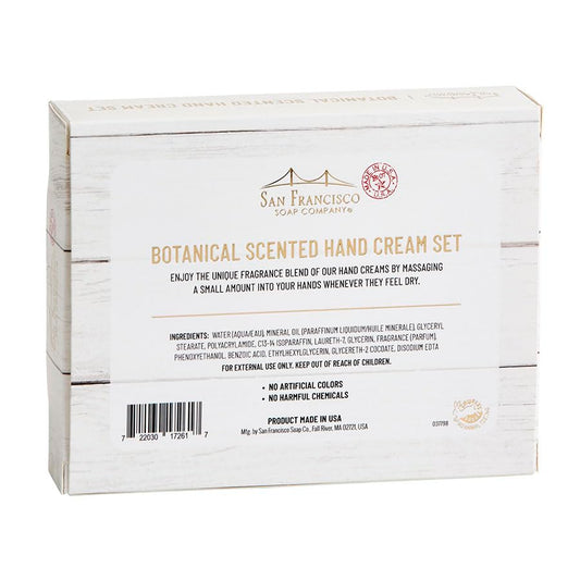 San Francisco Soap Company close-up of tube nozzle and cream texture showing emollient formula benefit