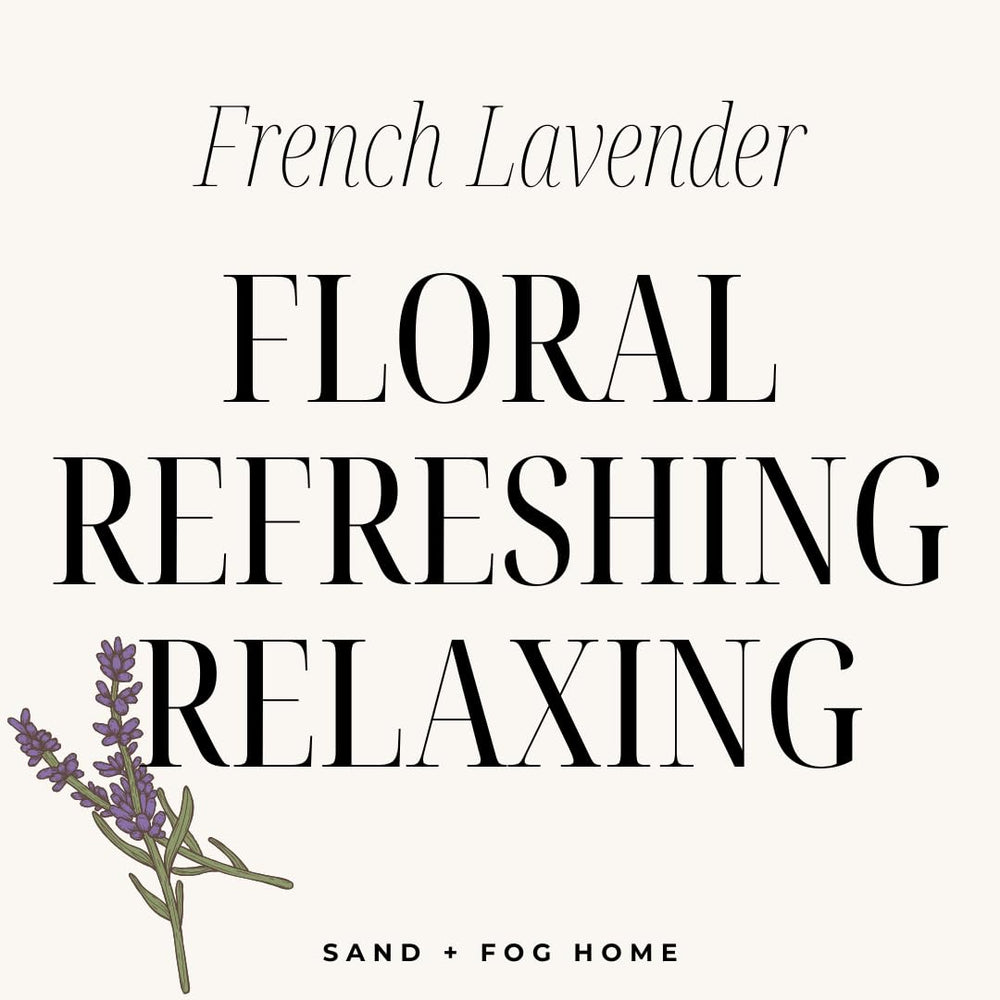 Sand + Fog label ingredients and claims highlighting aloe and paraben-free benefits
