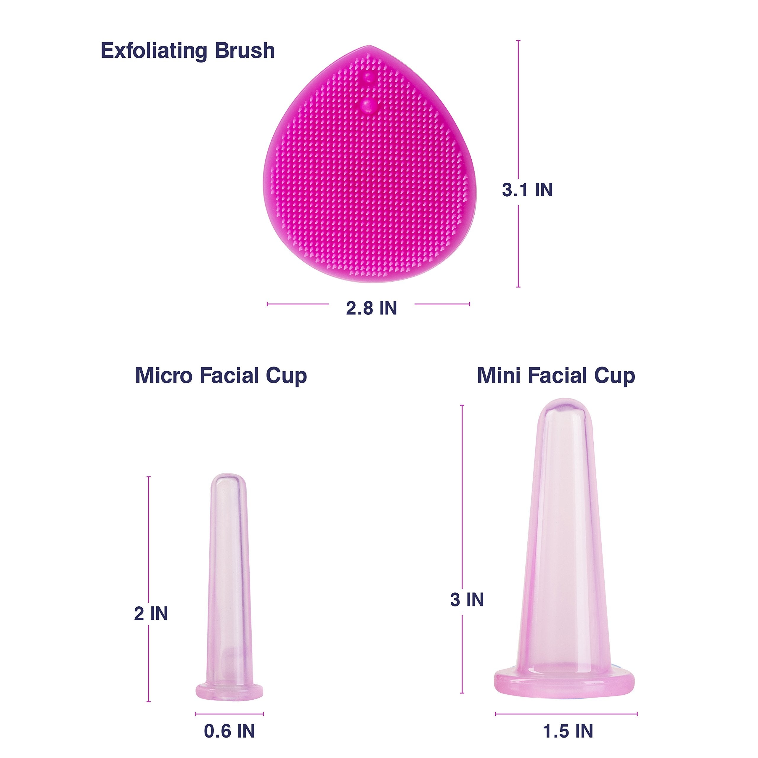 SanDine Silky Skin exfoliating brush detail prepping skin for better absorption