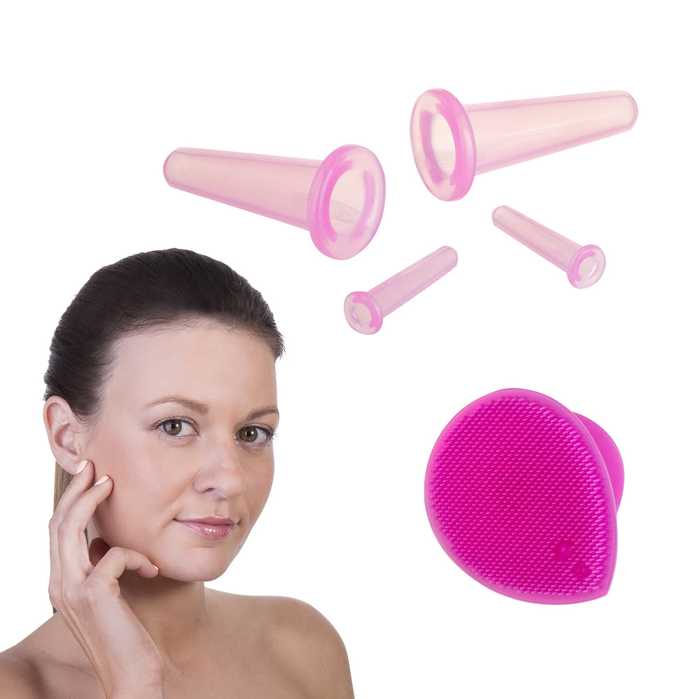 SanDine Silky Skin micro cup near eye showing precise delicate-area treatment