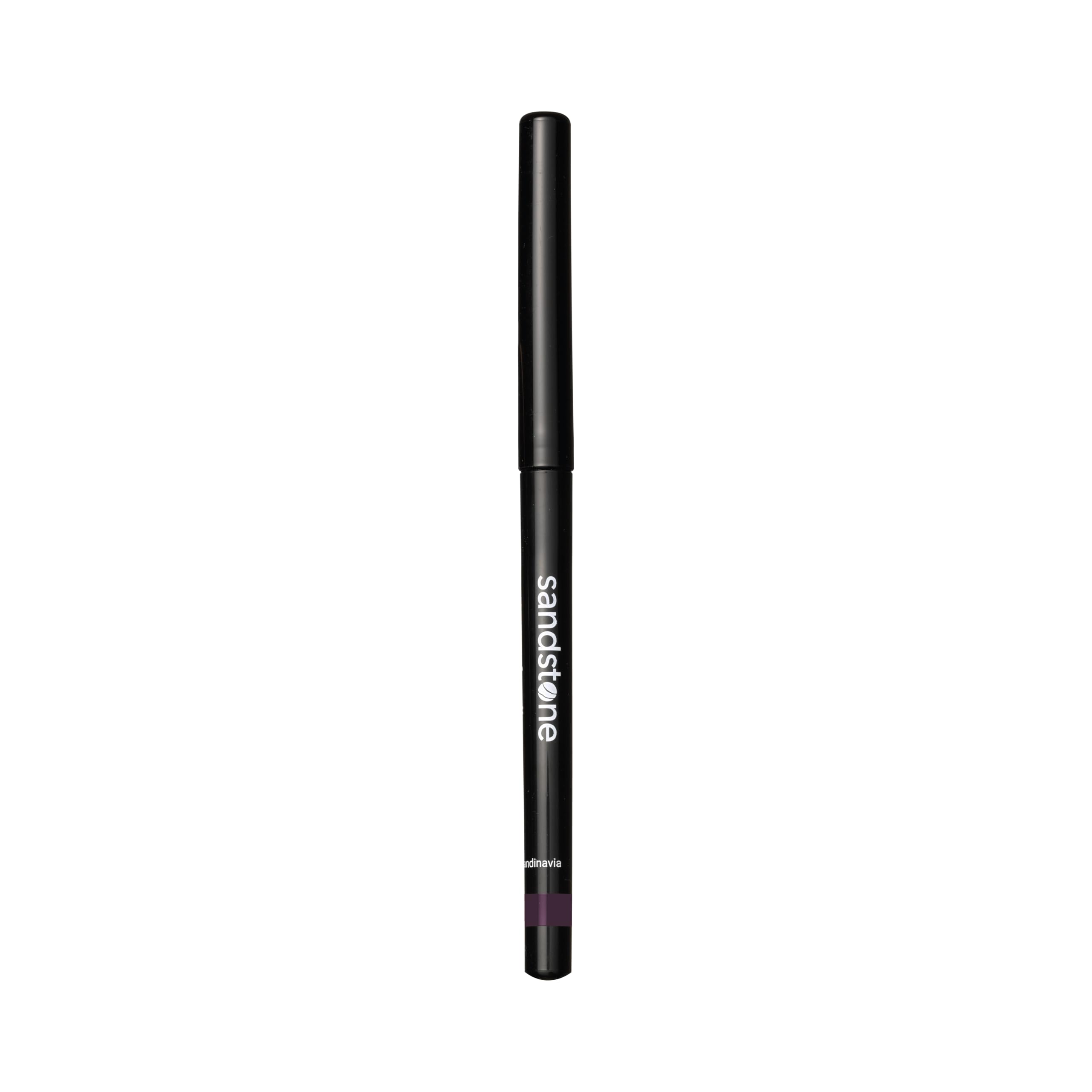 Sandstone Scandinavia eyeliner on vanity with brushes illustrating daily styling versatility