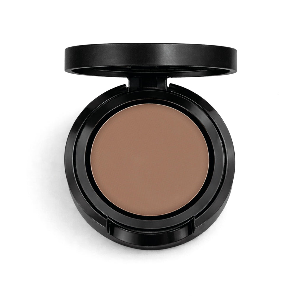 Sandstone Scandinavia front packaging showing matte mocha pan and label, clear product benefit