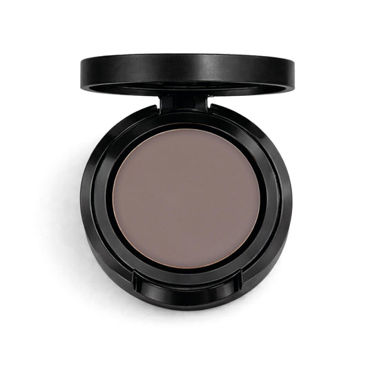 Sandstone Scandinavia compact front view showing sleek packaging and usable grey shade
