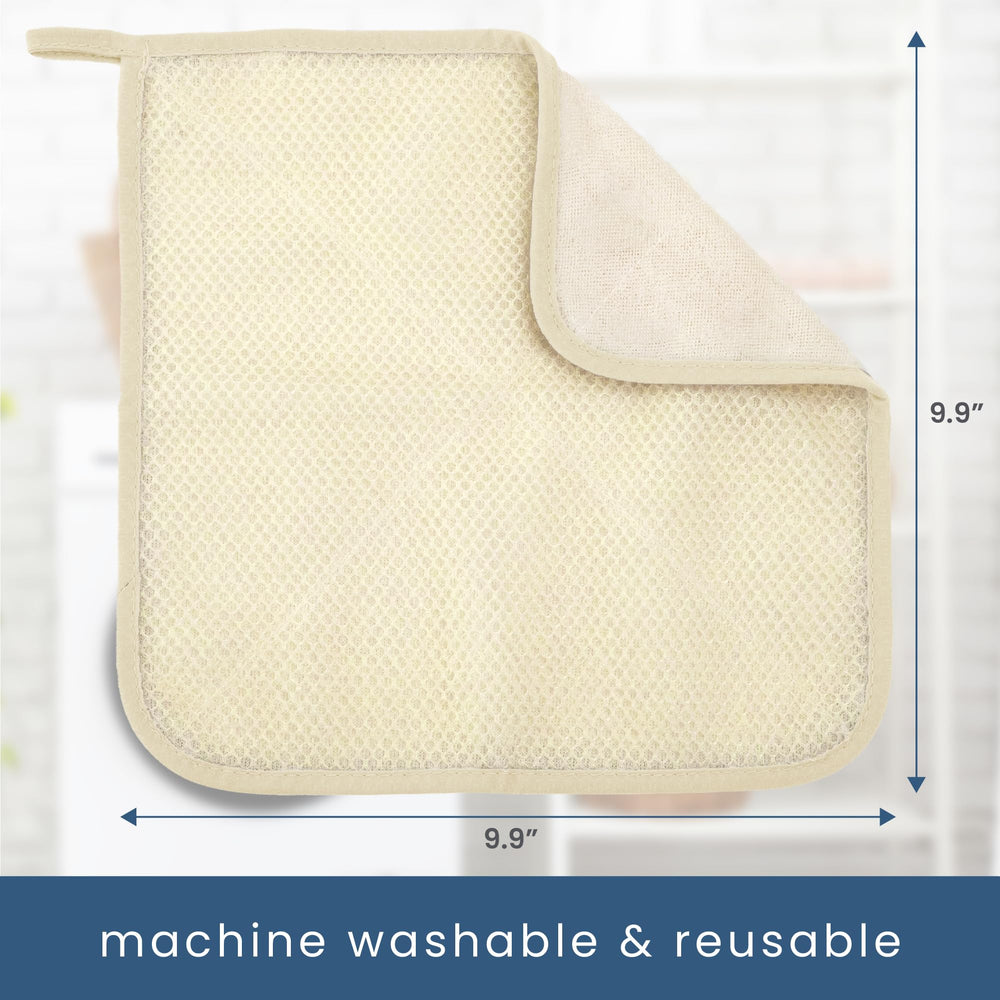 S&T INC. washcloths styled in bathroom setting demonstrating everyday routine benefit
