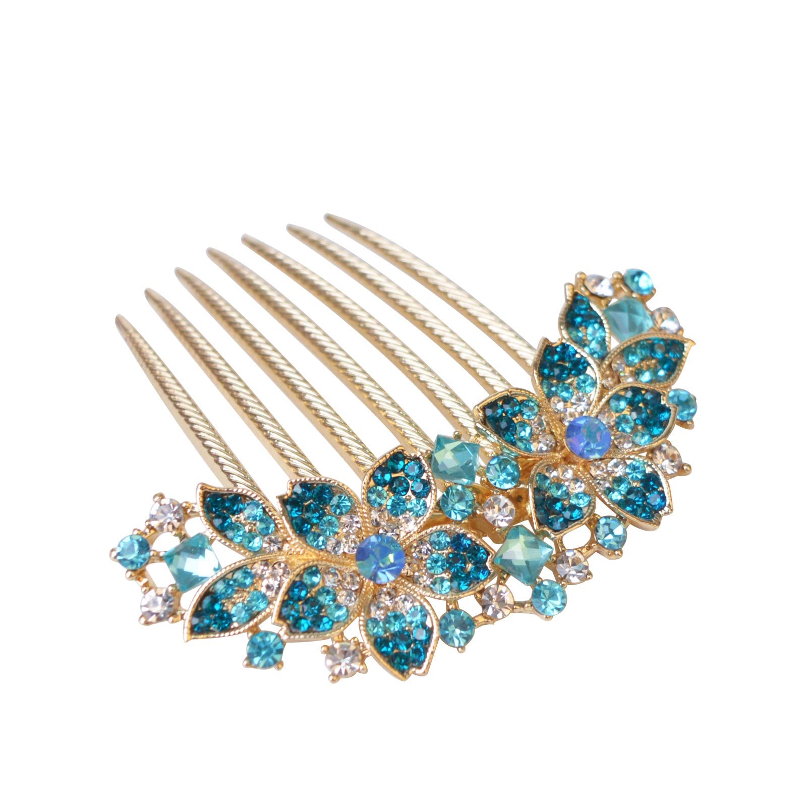 Sankuwen hair comb in half-up hairstyle demonstrating easy styling and polished finish benefit