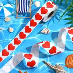 SANNIX stickers poolside lifestyle photo highlighting water-resistant benefit
