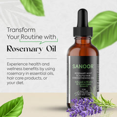 SANOOR bottle on bathroom shelf showing routine-friendly styling