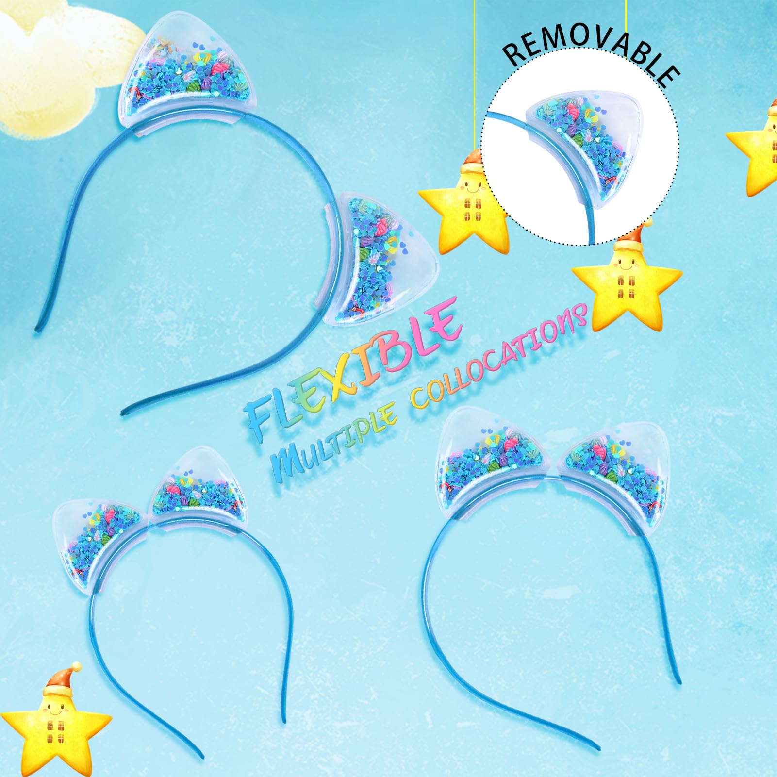 Santoddle headband worn on child for comfortable fit and cute style