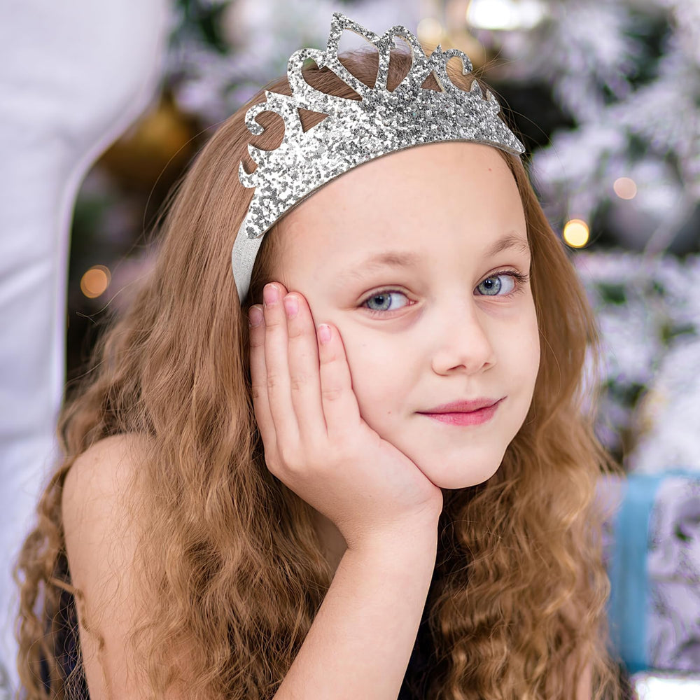 Santoddle headband on toddler profile demonstrating comfortable fit