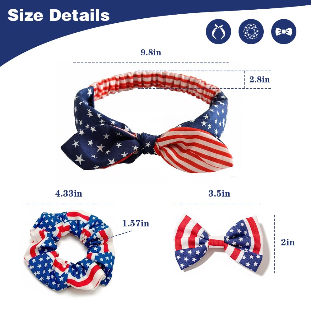 sanvvv scrunchie and bow clip shown on wrist and hair add coordinating convenience