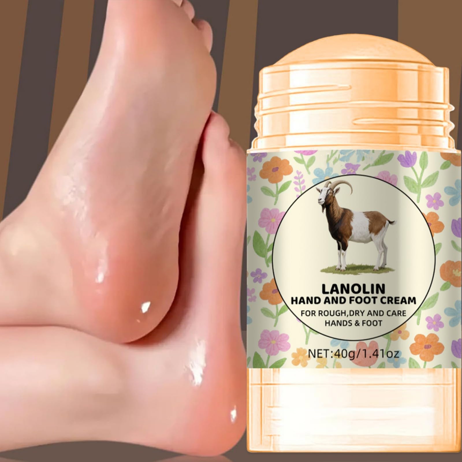 SANZHUAN lifestyle image applying stick before bed for overnight repair