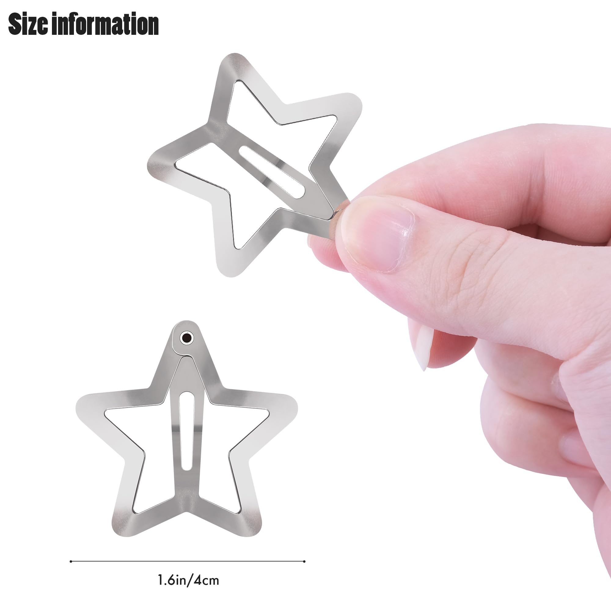 SAOROPEB silver star close-up showing metal texture and durability