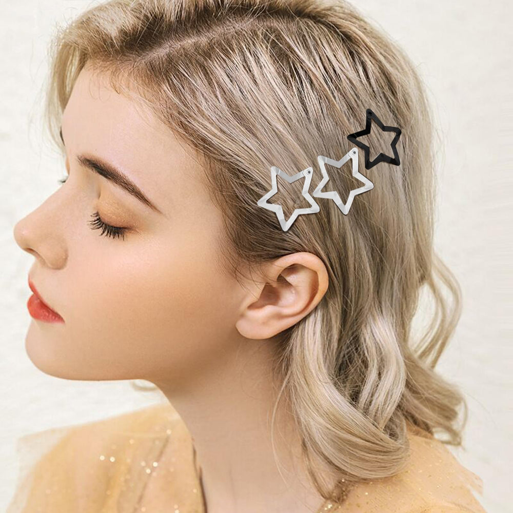 SAOROPEB star clip in festival hairstyle conveying Y2K fashion edge