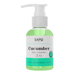 Sapo All Natural front packaging showing bottle and clean design for gentle cleansing