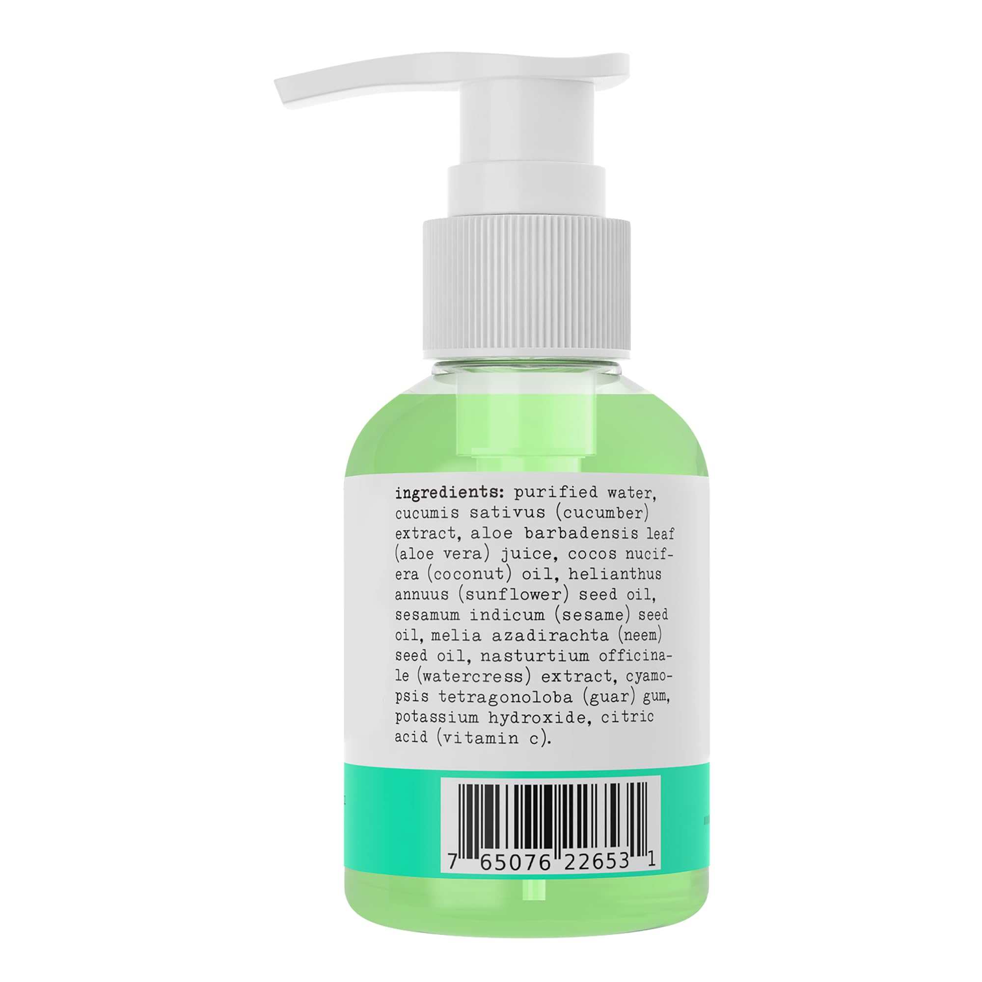 Sapo All Natural lather in palm demonstrating mild foam and comfortable cleansing