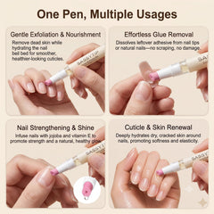 SASSYTIP application on hand demonstrating targeted cleaning benefit
