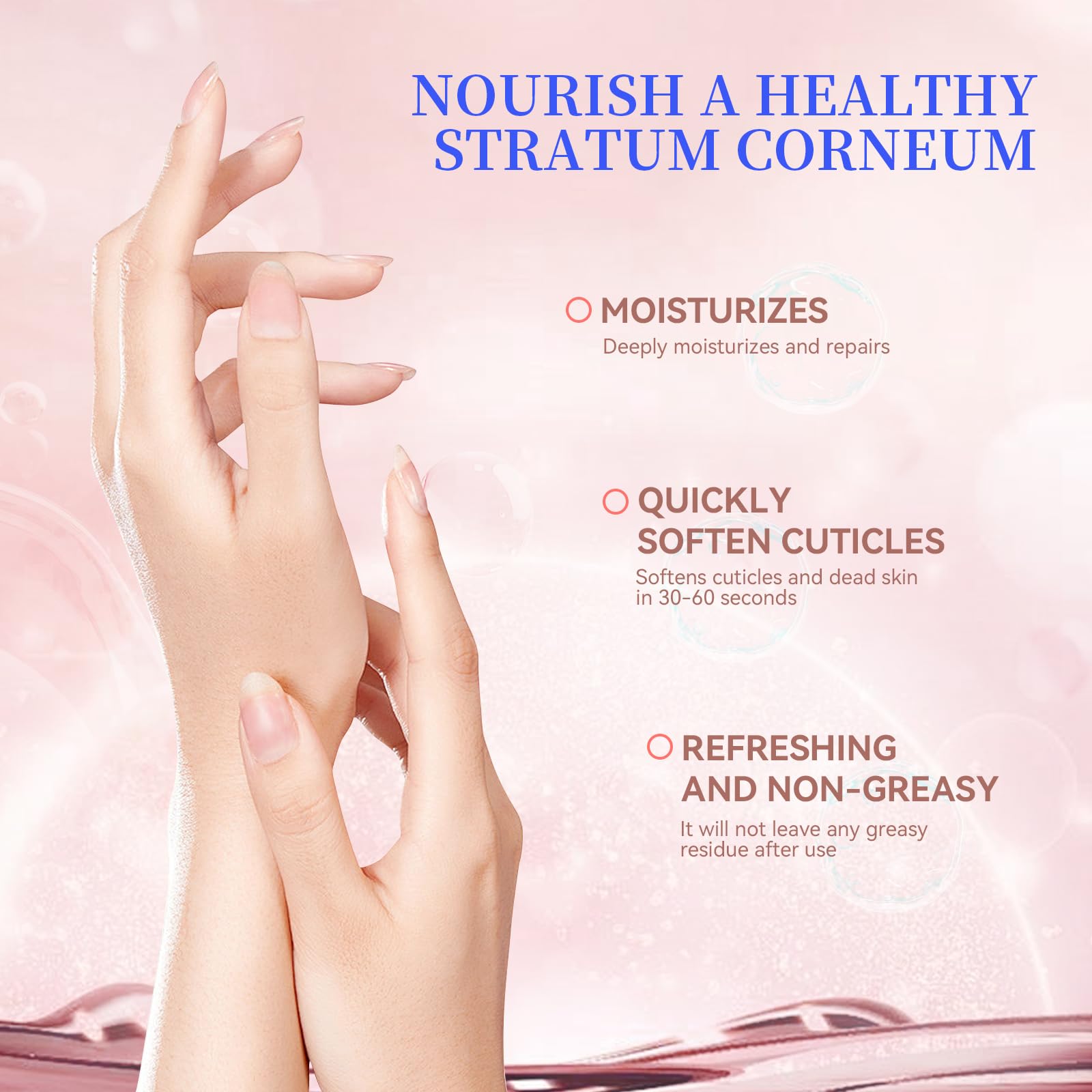 SASSYTIP gel texture close-up highlighting quick-softening action