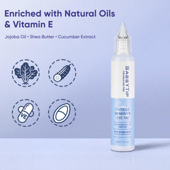 SASSYTIP applying gel drop to nail demonstrating fast 15-second action