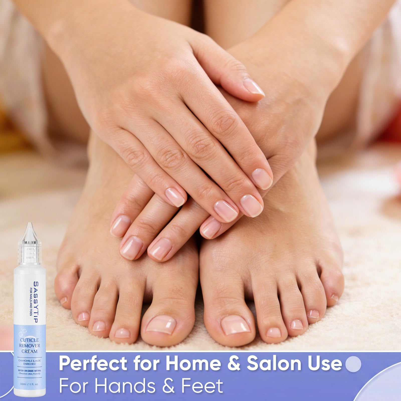 SASSYTIP ingredients aloe and cucumber visual highlighting soothing benefits