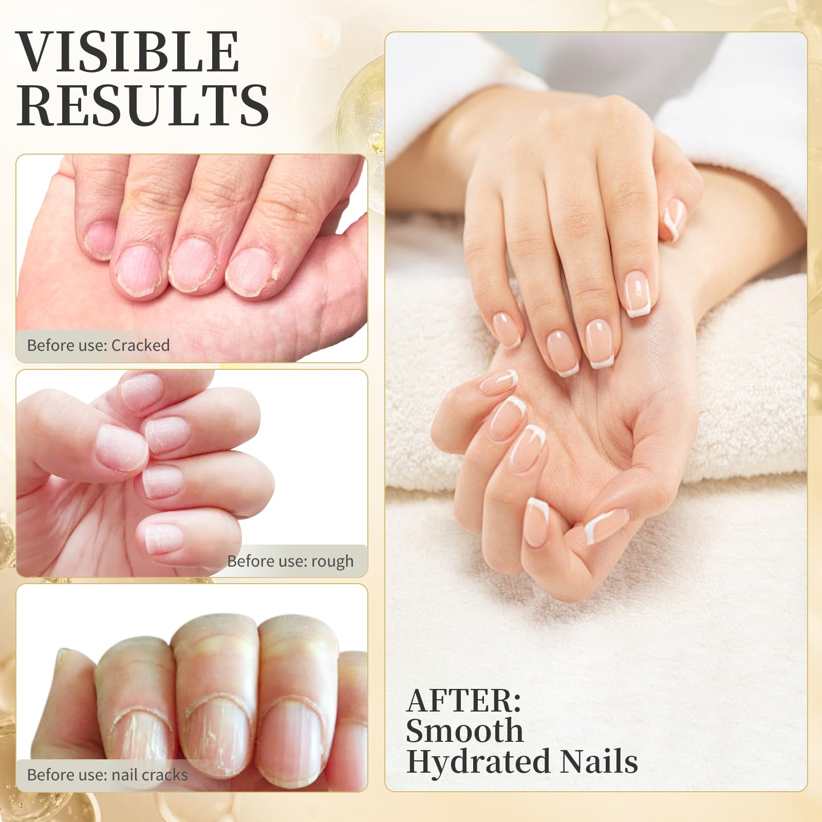 SASSYTIP ingredients label close-up listing jojoba oil, vitamin E, and phytosterols