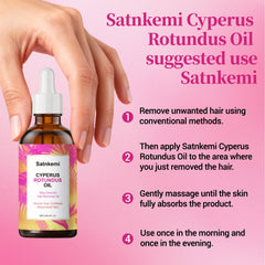 Satnkemi bottle with botanical ingredients flatlay highlighting natural blend