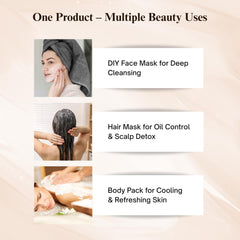 SATTVAYA applied on face illustrating oil control and fresh skin