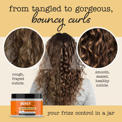 SAUCE BEAUTY honey chia shea ingredients arranged to show natural nourishment
