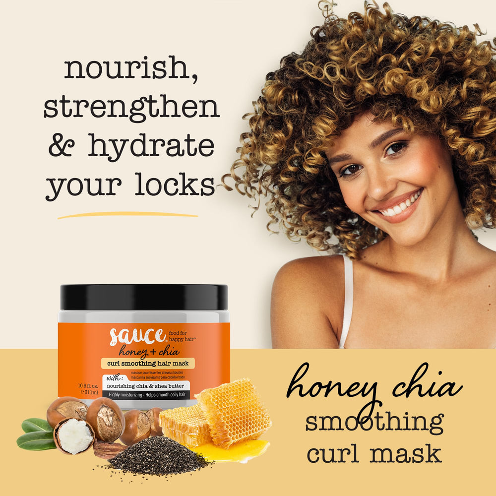 SAUCE BEAUTY mask in hands demonstrating easy application and slip