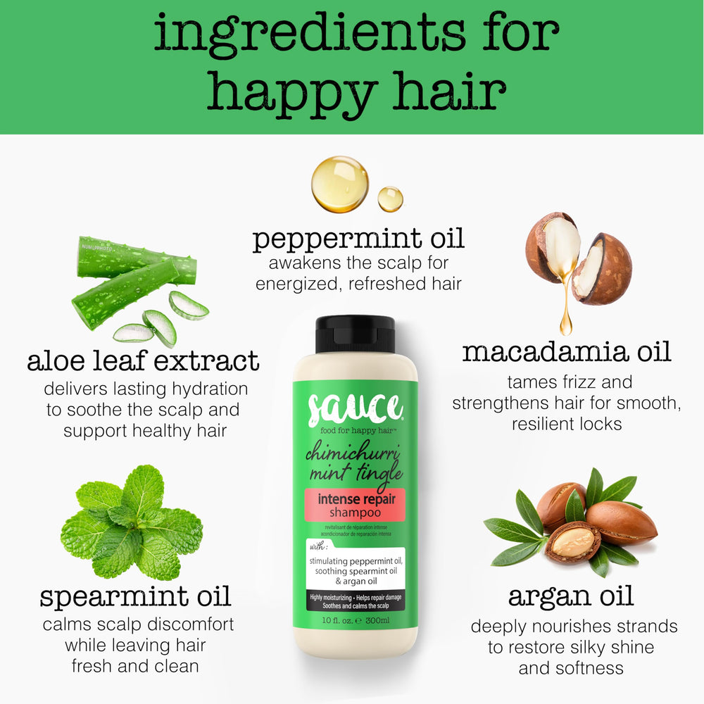 SAUCE BEAUTY argan and macadamia oils arranged to show nourishing benefit