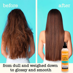 SAUCE BEAUTY apple cider vinegar ingredient shot emphasizing natural clarifying benefit