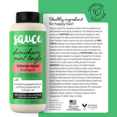 SAUCE BEAUTY bottle styled on bathroom shelf showing lifestyle upgrade benefit