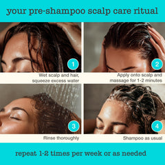 SAUCE BEAUTY tea tree oil dropper illustrating botanical clarity and fresh scalp sensation