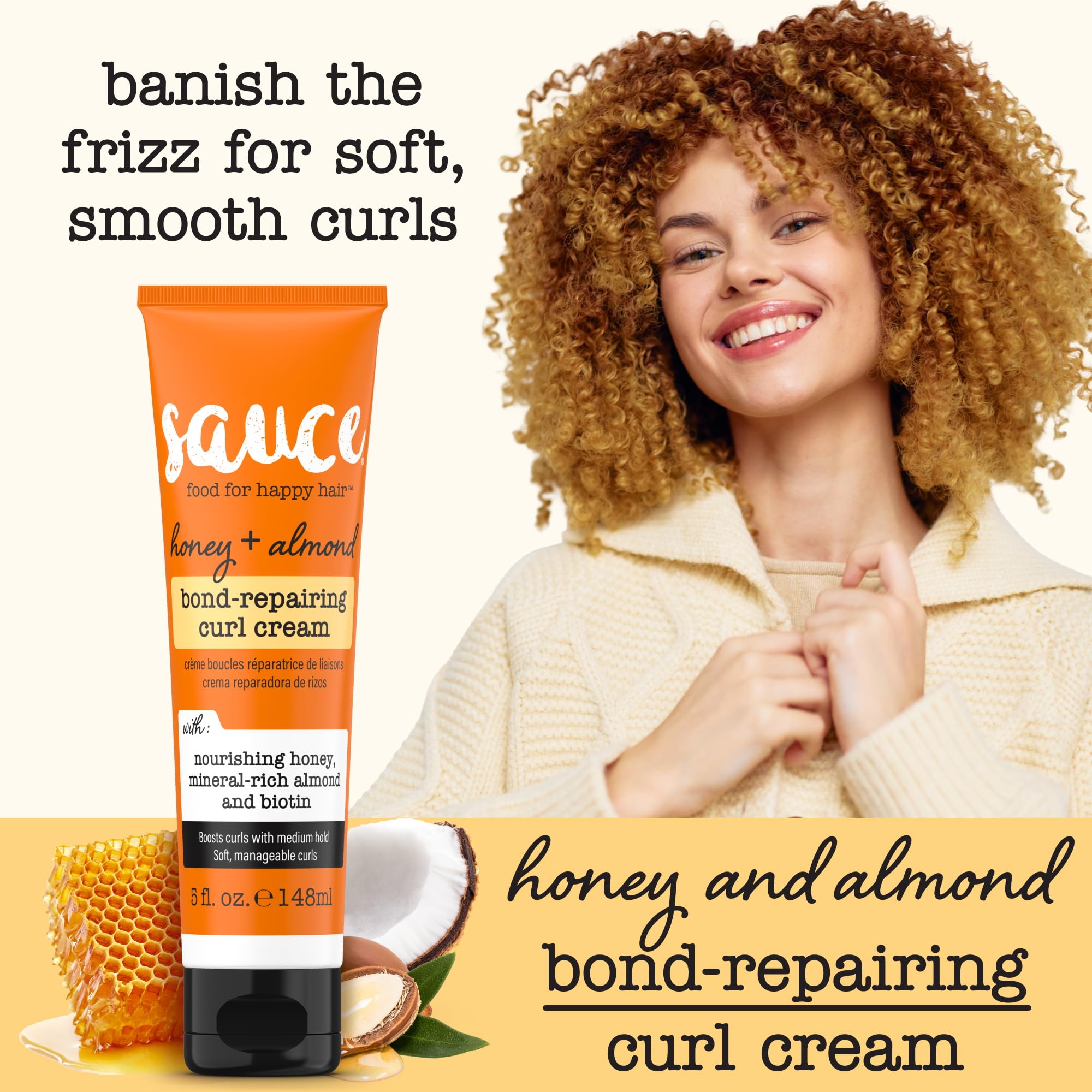 SAUCE BEAUTY cream texture close-up illustrating lightweight hydration
