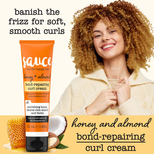 SAUCE BEAUTY cream texture close-up illustrating lightweight hydration