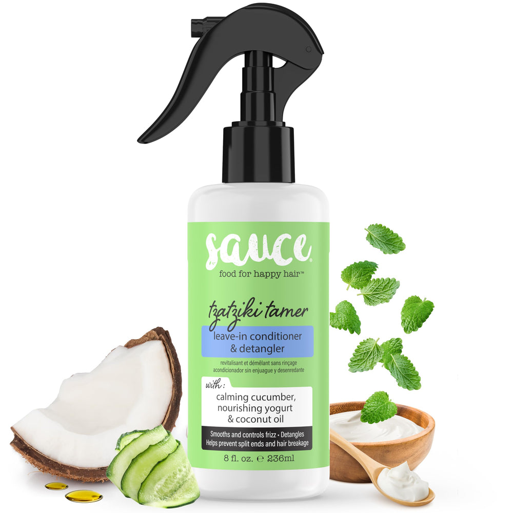 SAUCE BEAUTY front bottle shot showing label and packaging benefit: clear identification