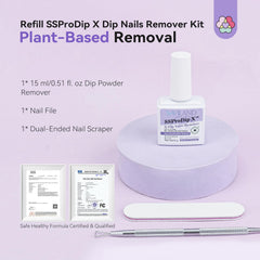 SAVILAND nails after removal showing smooth healthy-looking nails
