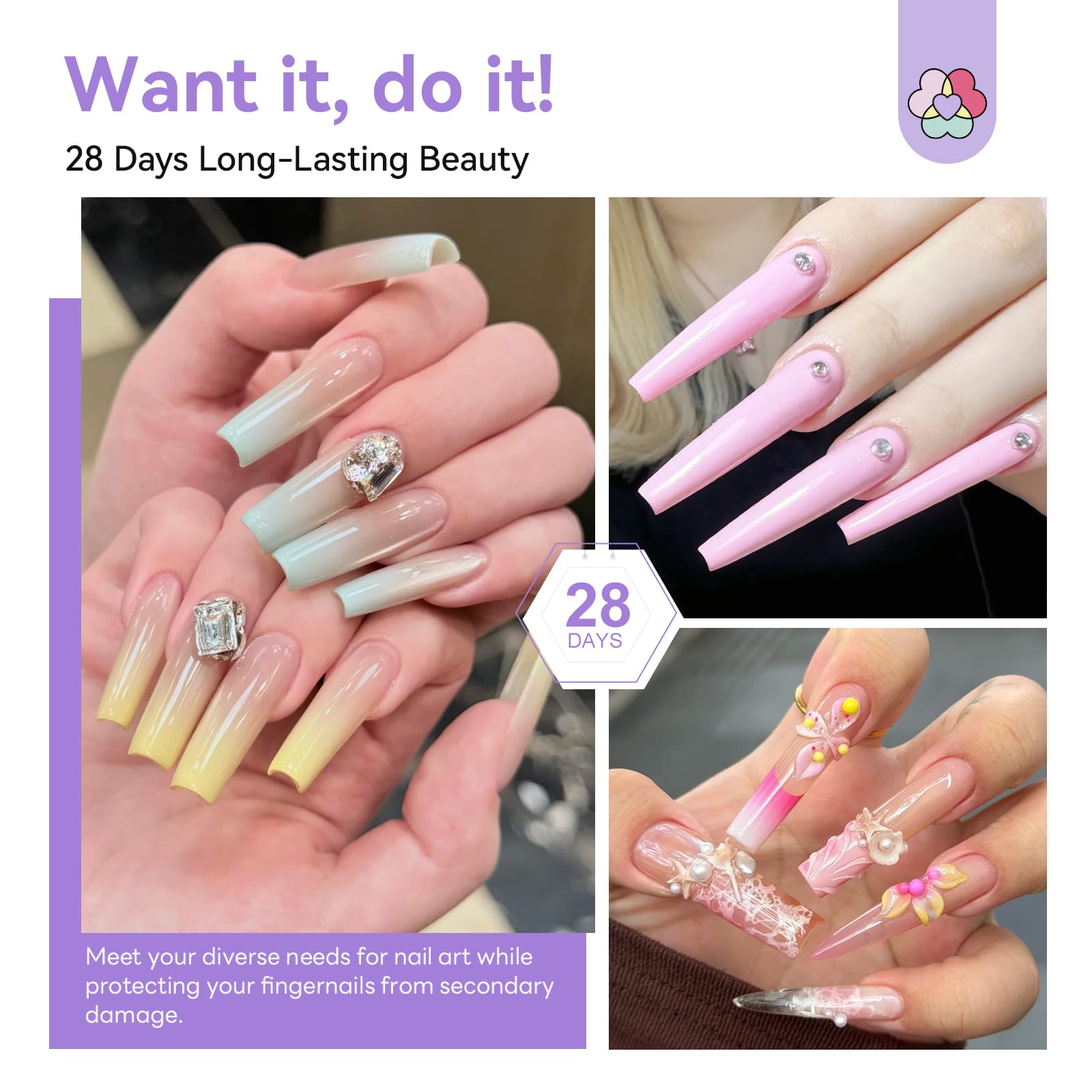 SAVILAND application in progress on a nail for step-by-step sculpting benefit