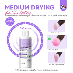 SAVILAND used in salon application showing smooth sculpting and professional finish