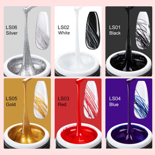 SAVILAND nail-art brushes close-up showing bristle tips for precise line drawing and control
