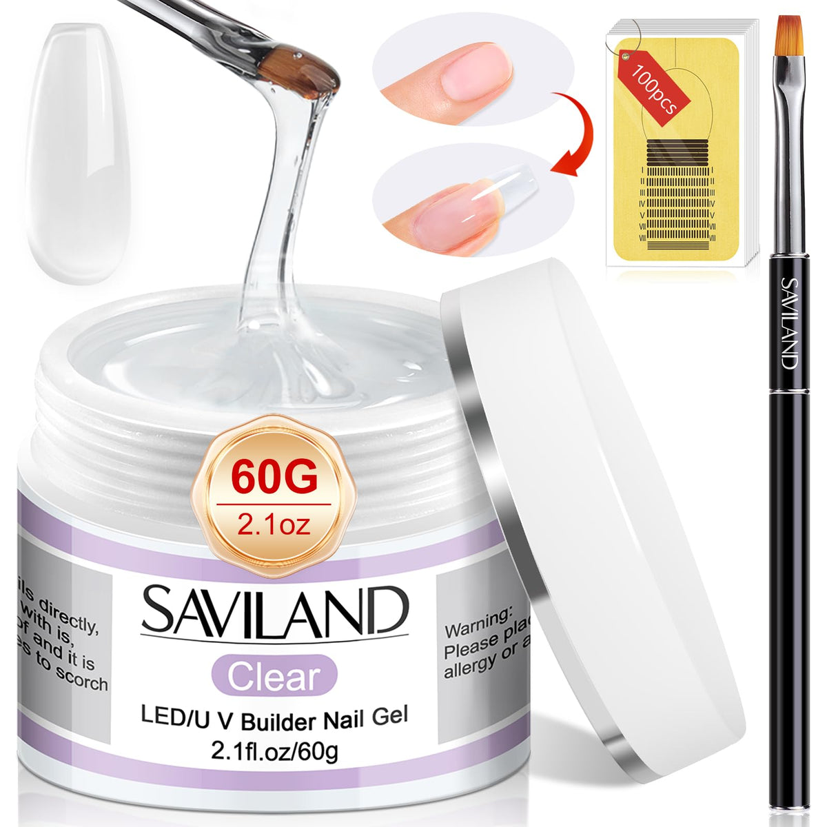 SAVILAND front packaging showing kit contents for easy setup