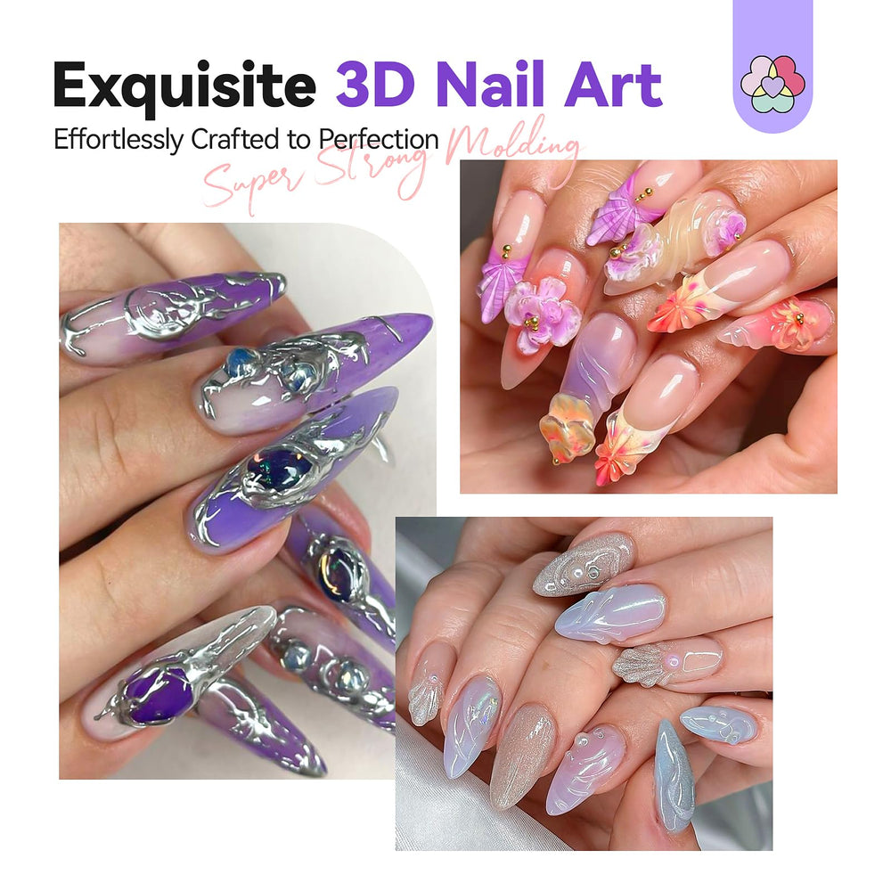 SAVILAND chrome powder mirror effect on nail enhancing reflective finish
