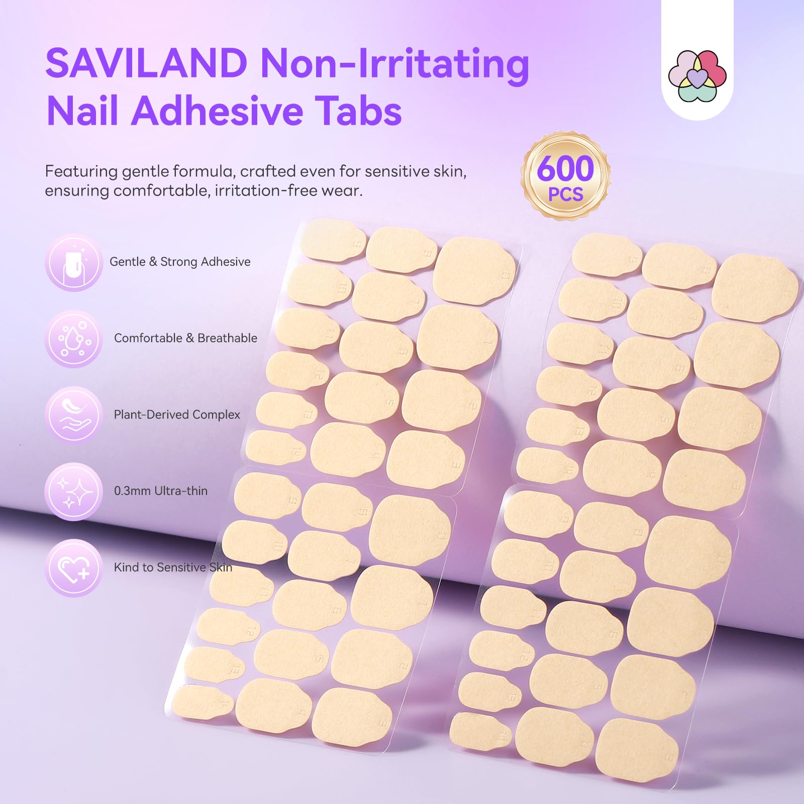 SAVILAND close-up of ultra-thin tab texture revealing breathable, comfortable feel